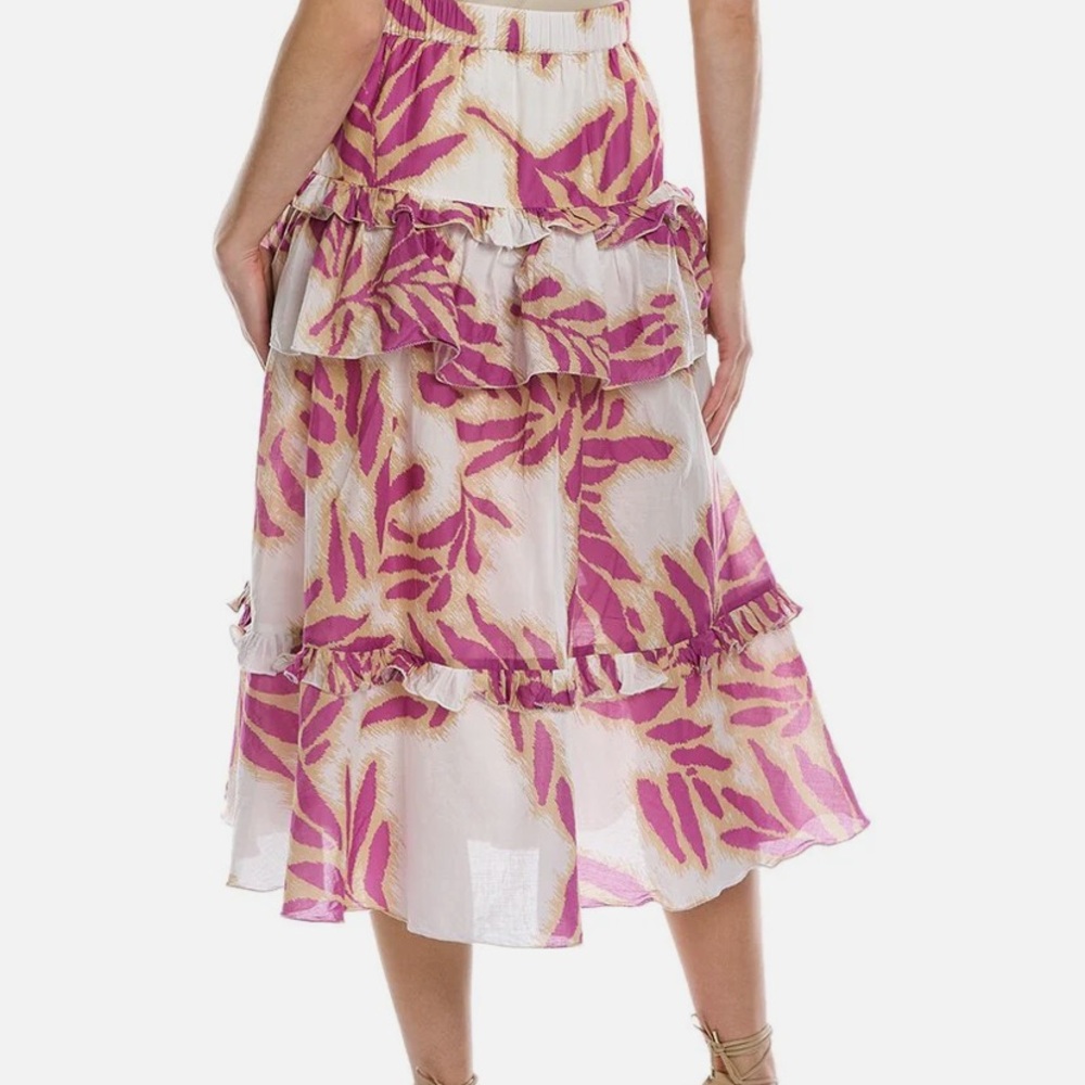 Tanya‎ Taylor Polina Top and Hazelle Skirt Matching Set Tropical Print X-Small - Picture 5 of 10